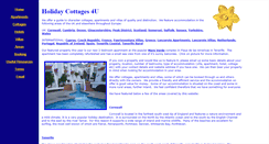 Desktop Screenshot of holidaycottages4u.com